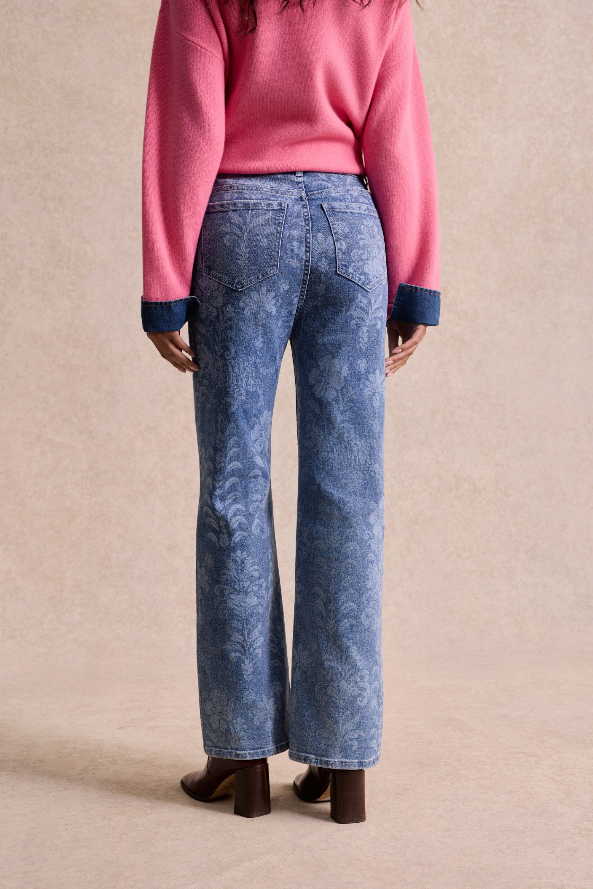 Jean floral