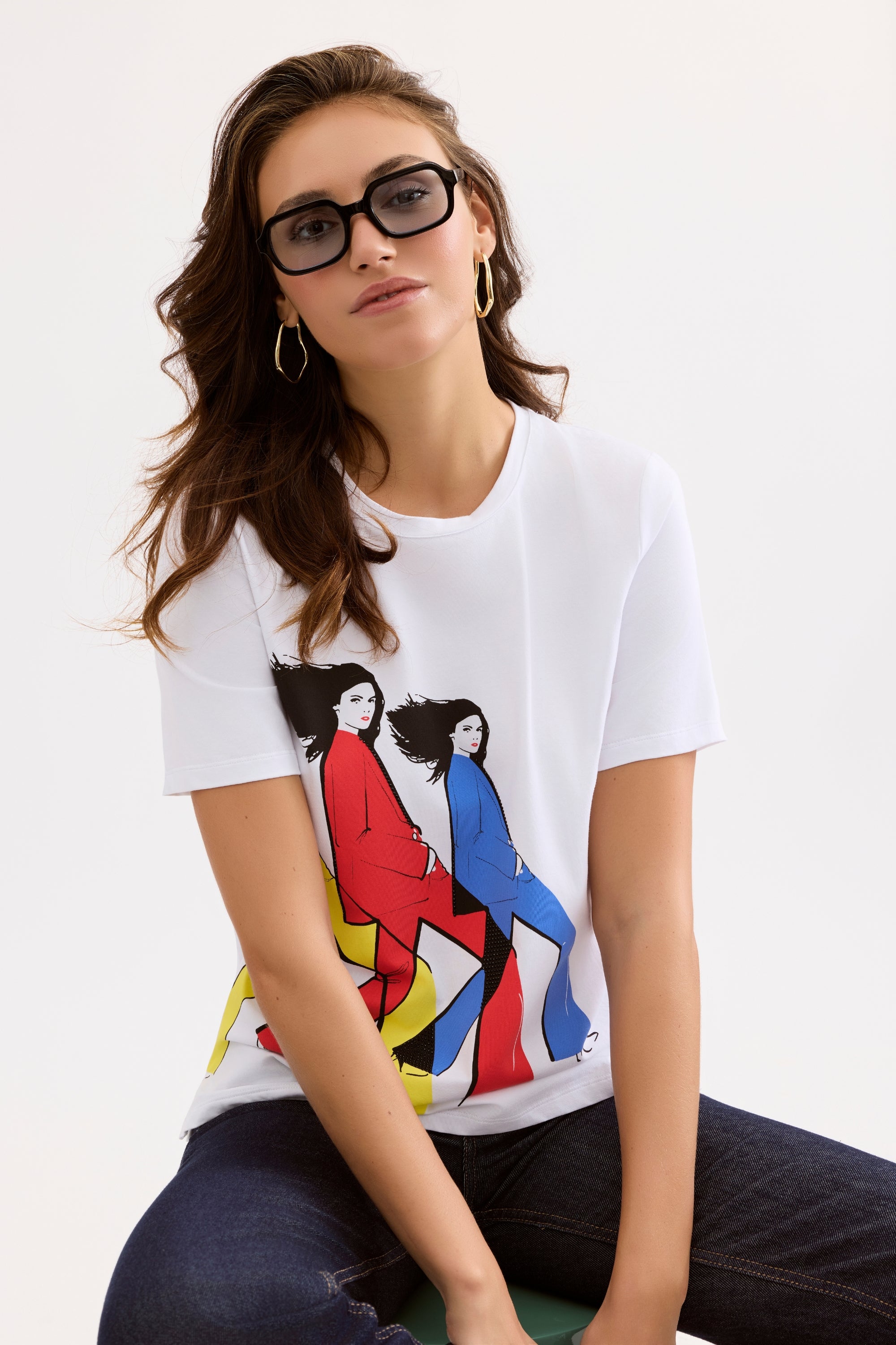 T-shirt imprimé graphique