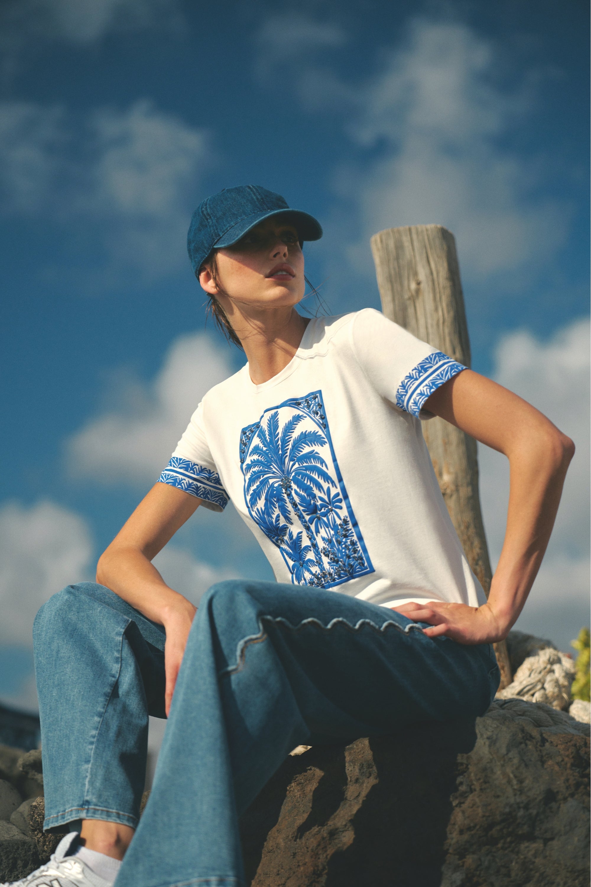 T-shirt imprimé graphique