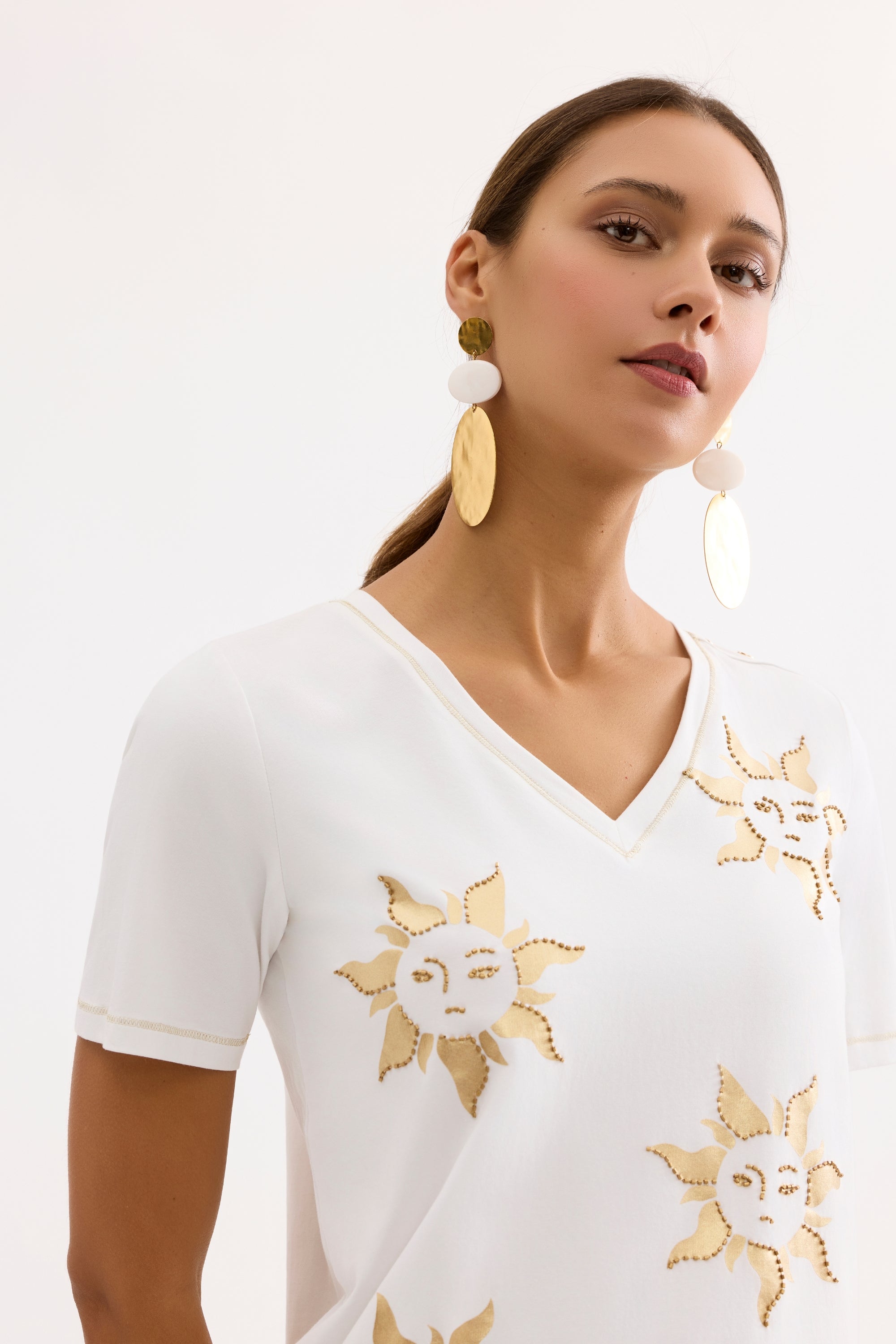 T-shirt imprimé en coton