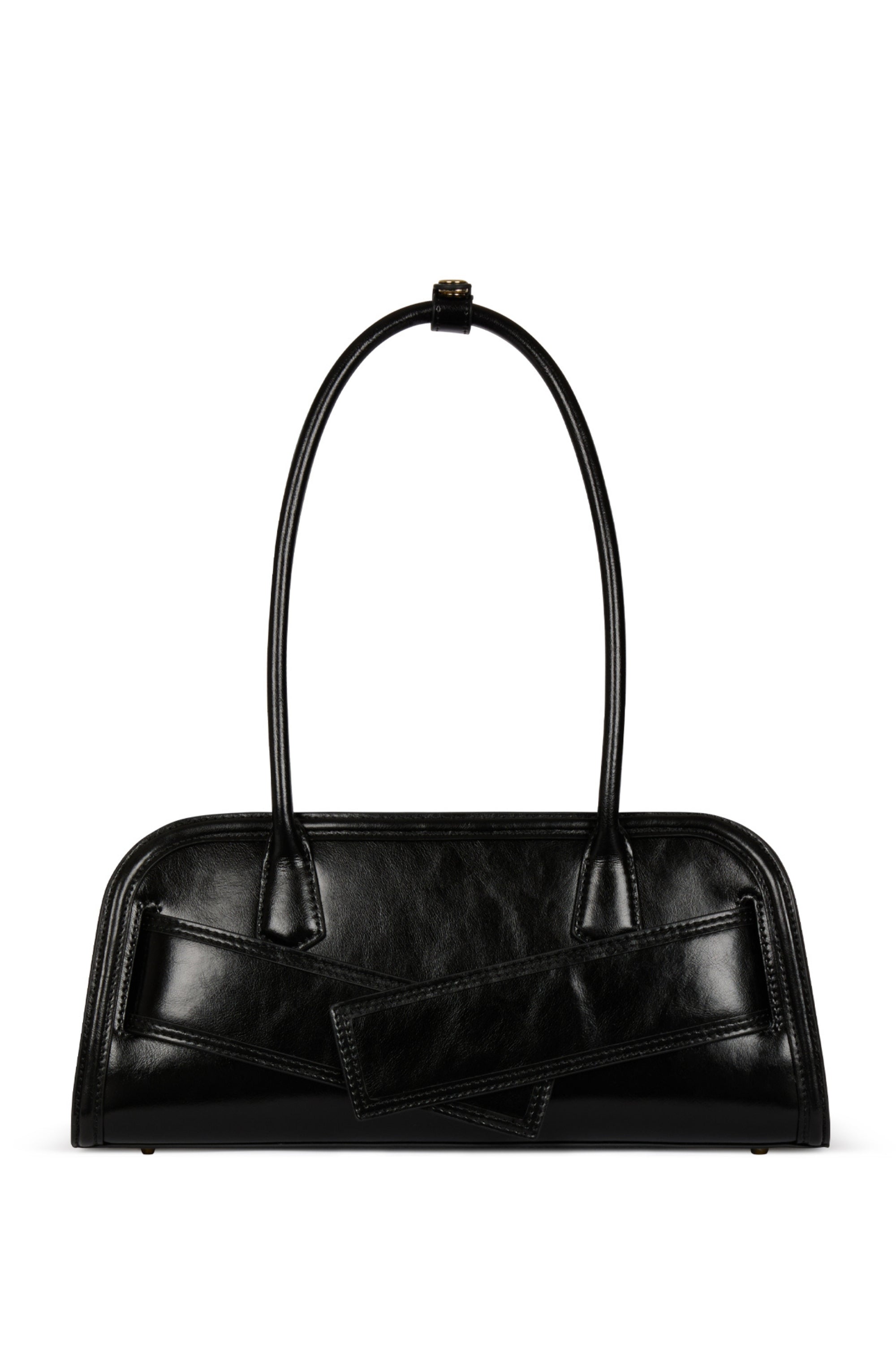 Sac Lili en cuir de couleur noir