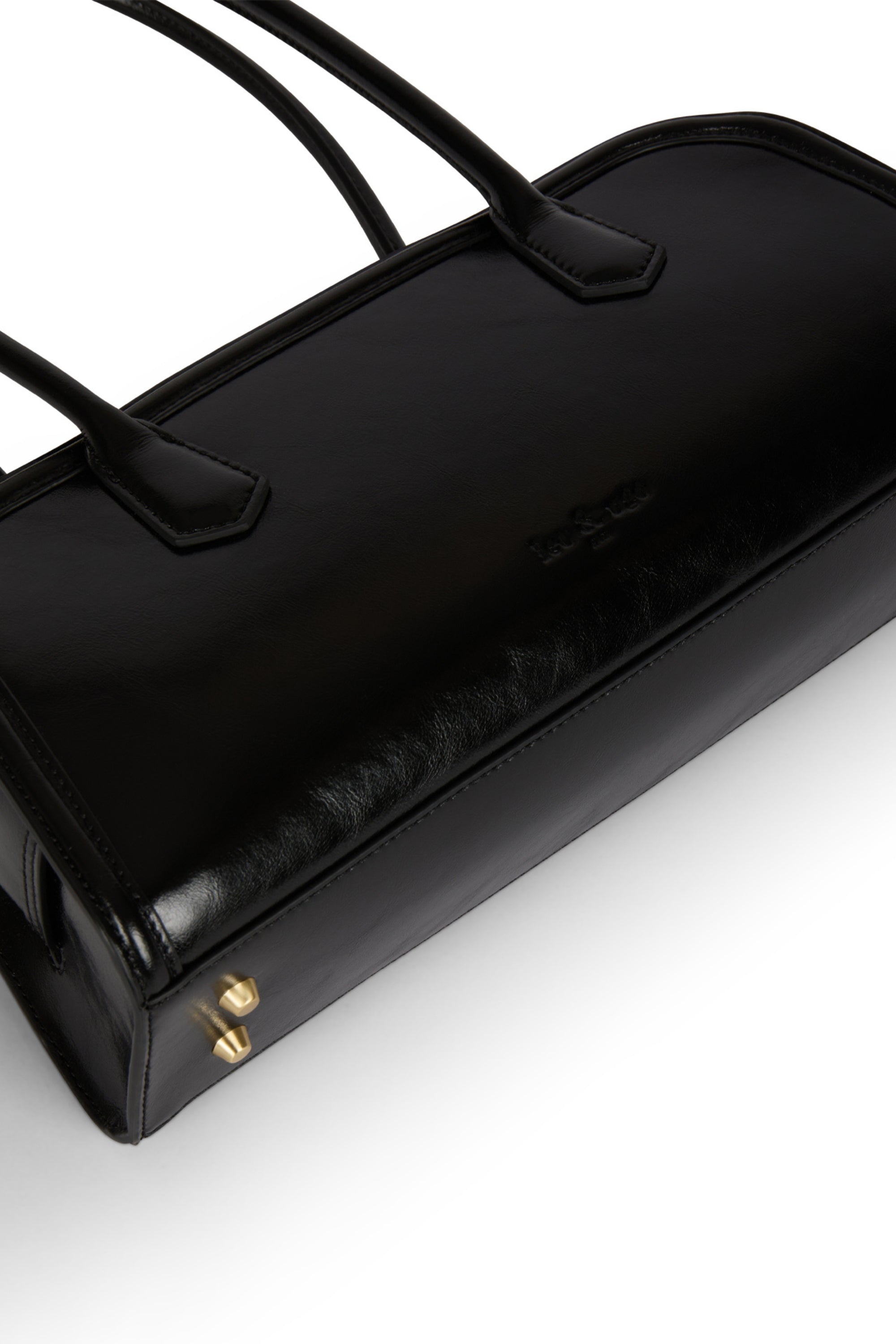 Sac Lili en cuir de couleur noir