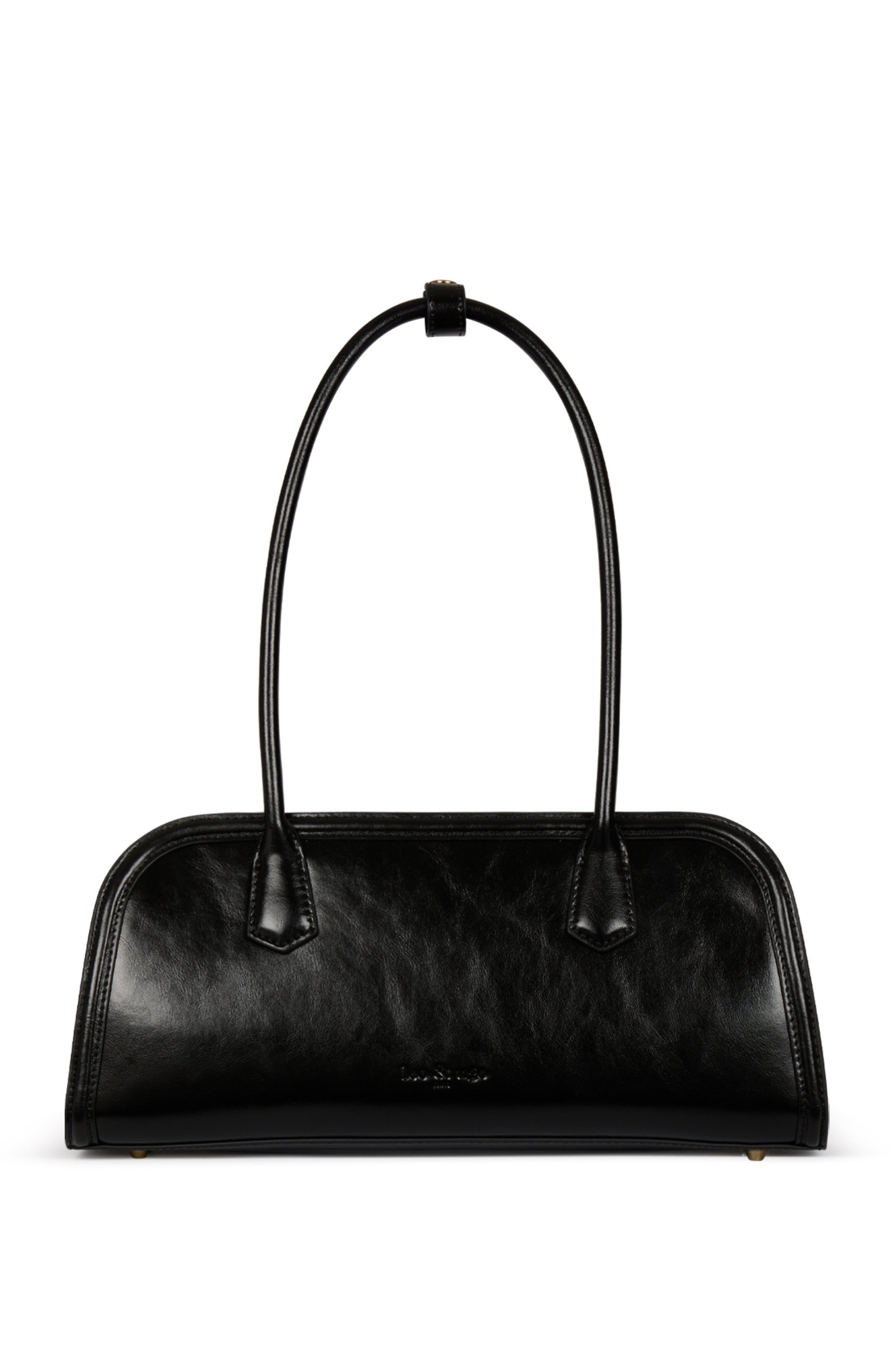 Sac Lili en cuir de couleur noir