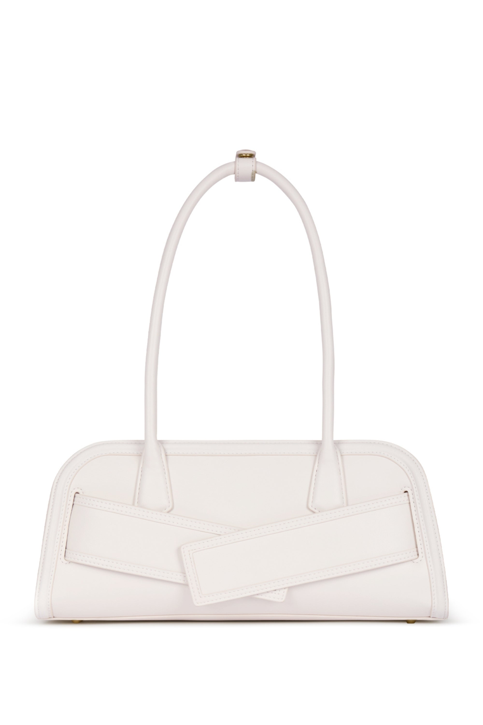 Sac Lili en cuir de couleur craie