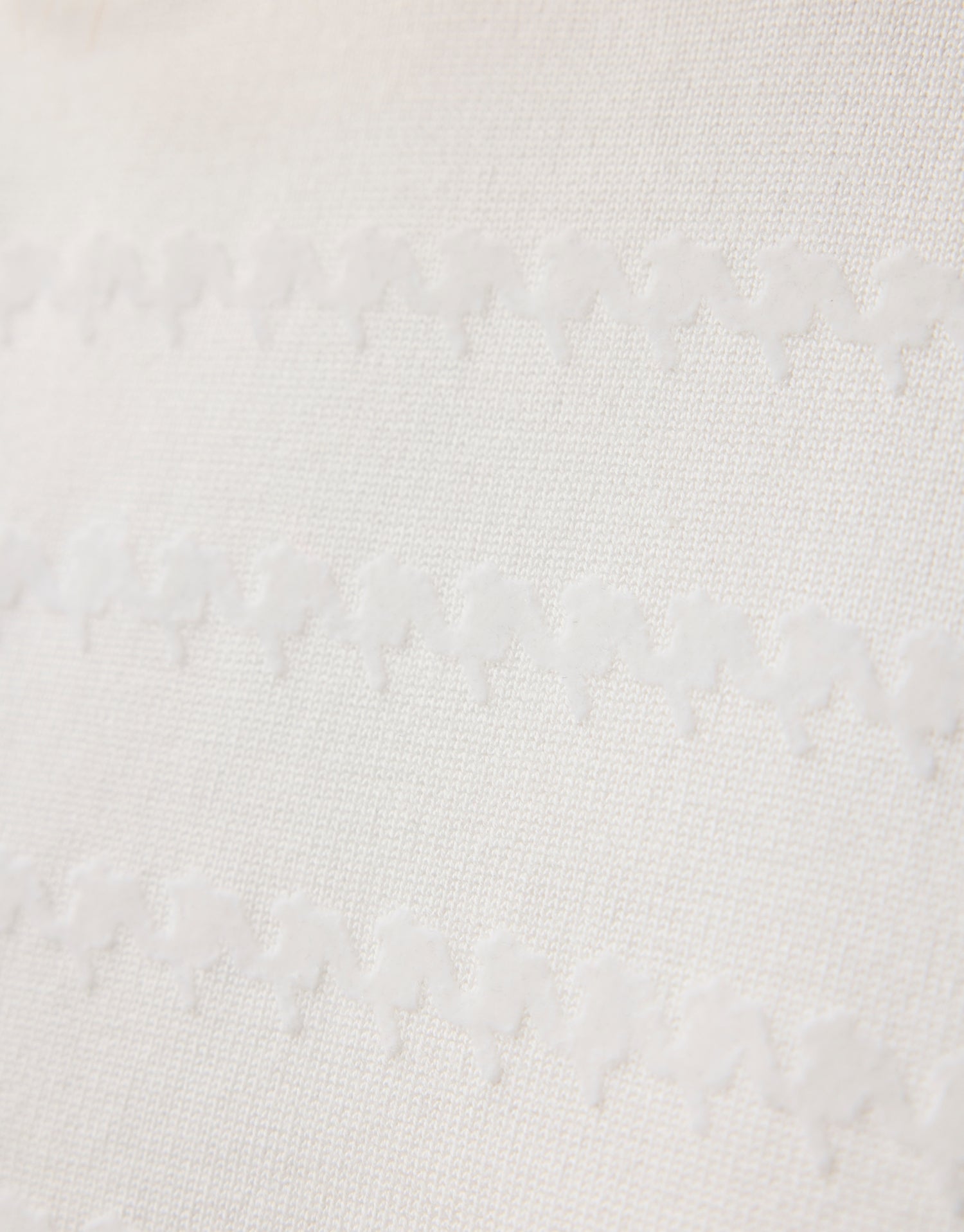 Trui met voile mouwen en pied-de-poule patroon