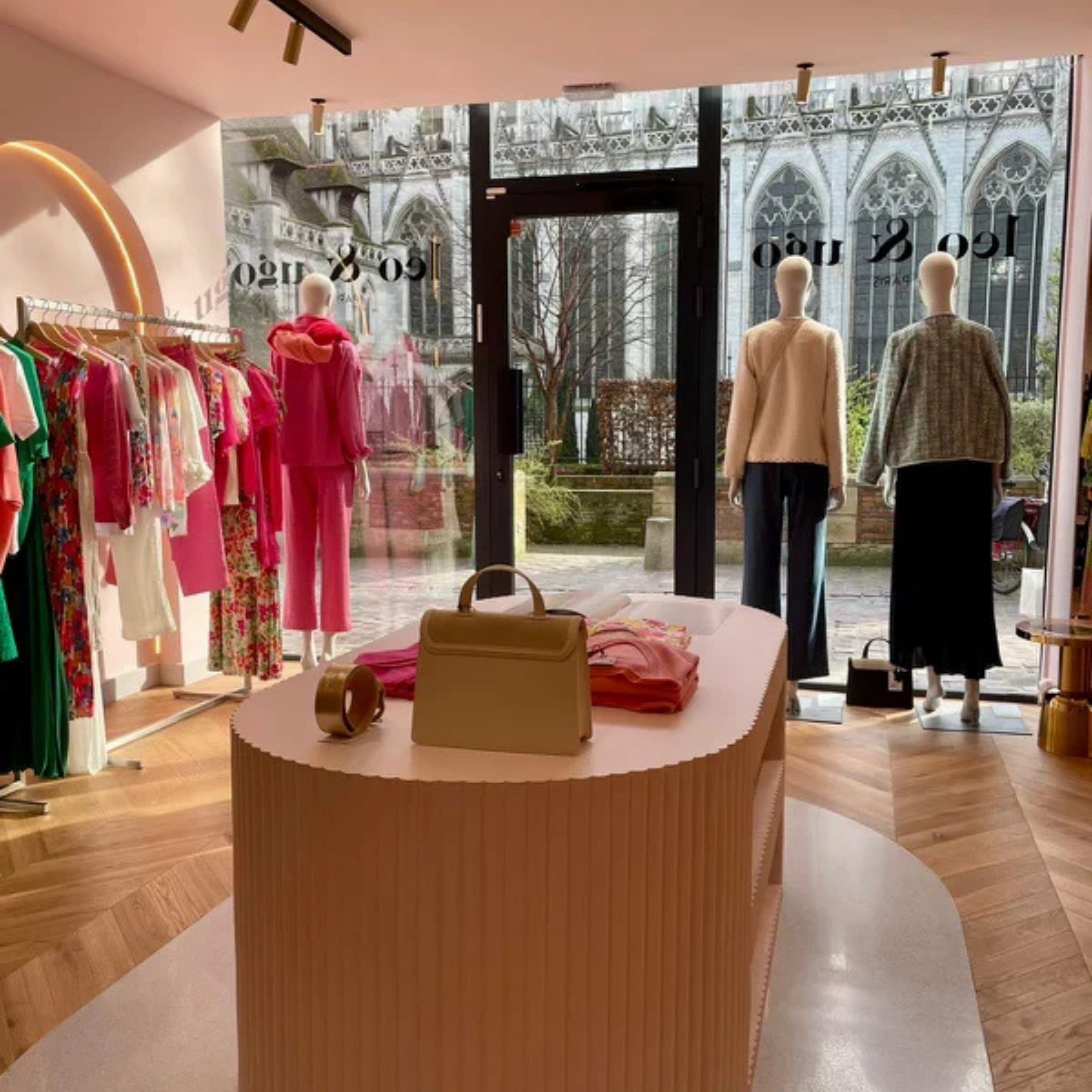 Intérieur de la boutique Leo & Ugo à Rouen